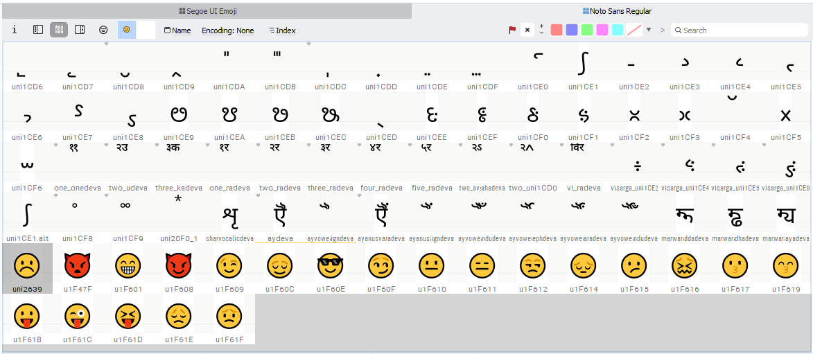 Append Emojis