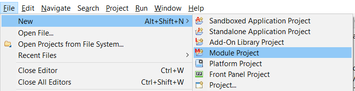 New Meta Build Project